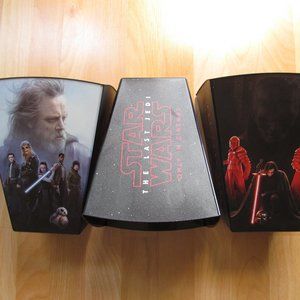 STAR WARS POPCORN BUCKET Lot of 3